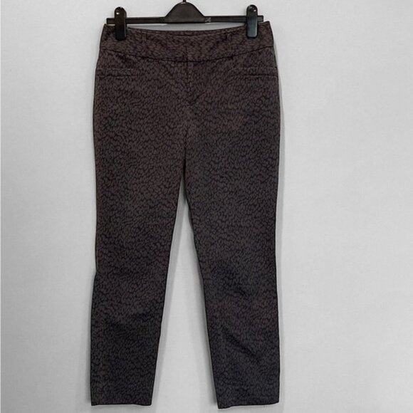 BANANA Republic Print Jackson Pants Size 6 medium - Picture 3 of 10